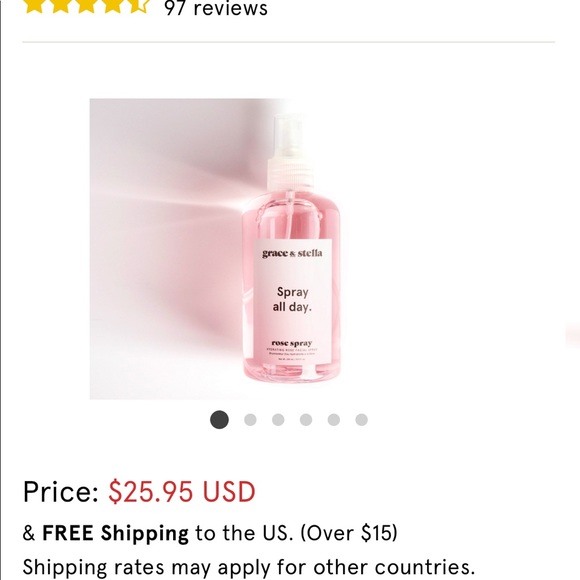 Grace & Stella Rose Spray **UNOPENED** - Picture 3 of 3